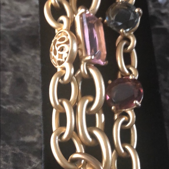 Coach STUNNING multi strand /gem bracelet!FIRM PRICE. Not accepting any offers. - Picture 3 of 7
